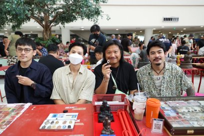 "แบงค์ ธิติ - น้อย กฤษดา สุโกศล" นำทีมนักแสดง The Amulet Game เปิดแผงซื้อขายพระ สัมผัสประสบการณ์จริง!