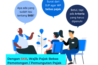Dengan SKB, Wajib Pajak Bebas Pemotongan / Pemungutan Pajak