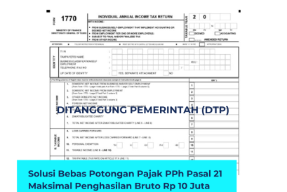 Solusi Bebas Potongan Pajak PPh Pasal 21