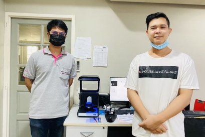 ส่งมอบเครื่อง AutoScan-DS-MIX Dental 3D Scanner ให้กับบริษัทอินเฮ้าส์ เด็นทัล อาร์ต จำกัด