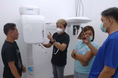ติดตั้งเครื่องเอกซเรย์ I-Max Ceph ณ คลินิกทันตกรรมแยกการุณย์ จังหวัดสุราษฎร์ธานี 