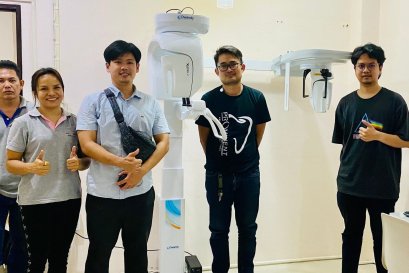 ติดตั้งเครื่องเอ็กซ์เรย์ X-ray 2D Double Sensor ณ Yimwan Dental Clinic จังหวัดขอนแก่น