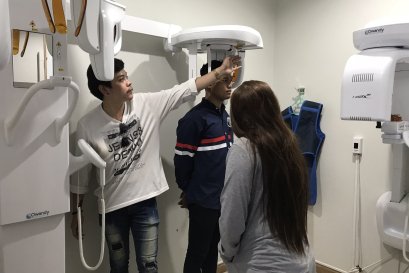 Service&Train เครื่อง IMAX Touch Digital pan with ceph arm, 2 fixed CCD คลินิกทันตกรรม อัพดิจิเดนทัล จังหวัดกรุงเทพฯ