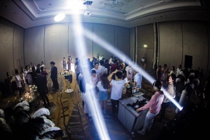 ติดตั้งไฟ after party งานแต่ง