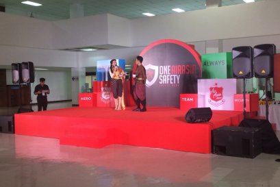 งาน one airasia safety สำนักงานท่าอากาศยานดอนเมือง