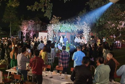 ไฟงานแต่ง Little red สาย 3 by vsoundqlighting