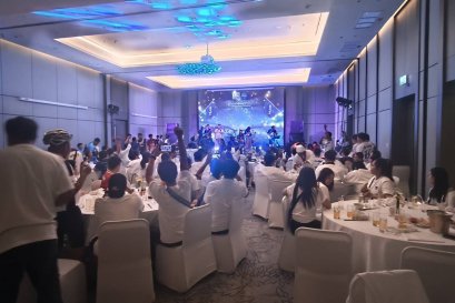 ภาพงานเครื่องเสียง ไฟ แบนด์ วันที่ 30 มค 68 โรงแรมโนโวเทล บางนา by vsoundqlighting