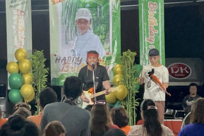 ลงเครื่องเสียง เวที งานเลี้ยงบริษัท ไดกิ หทัยราษฎร มีนินิคอนเสิร์ตพี่ปู พงษ์สิทธ์ พี่พลพล by vsoundqlighitng