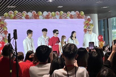 บริการให้เช่าเครื่องเสียง ไฟ แม็คโคร พัฒนาการ สำนักงานใหญ่ วันที่ 12 มค 66 by vsoundqlighting