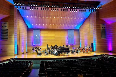 บริการให้เช่าไฟ Par LED ย้อมสีห้อง ศูนย์วัฒนธรรม วันที่ 21 พค 66 by vsoundqlighting