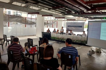 ให้เช่าเครื่องเสียง ติดตั้งจอทีวี LED งานประชุม ideomix อุดมสุข วันที่ 1 กค 66 by vsoundqlighting