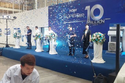 บริการให้เช่าเครื่องเสียง ไฟ เอฟเฟค เปิดโรงงาน haier ปราจีนบุรี วันที่ 7 กค 66