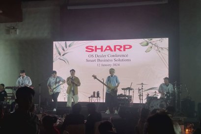 บริการให้เช่าเครื่องเสียง ไฟ เวที งานเลี้ยง บ.sharp ศิลปิน เอ๊ะ จิรากรวันที่ 12 มค 67 คีรีมายา เขาใหญ่ by vsoundqlighting