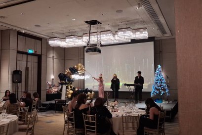 เช่าเครื่องเสียงงานเลี้ยงบริษัท โรงแรมคอนราด เพลินจิต โดย Vsound Qlighting5