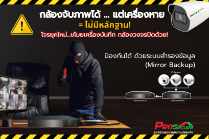 Mirror back up for NVR CCTV