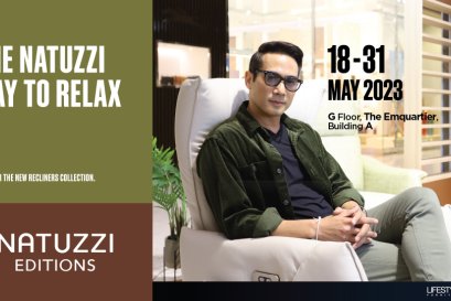 Natuzzi Editions-way to relax Pop-up store.