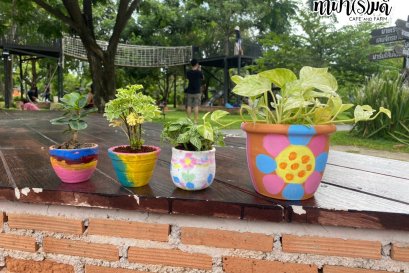 Pre-Workshop : Play and Learn  Art เพ้นท์กระถางดินและปลูกต้นไม้