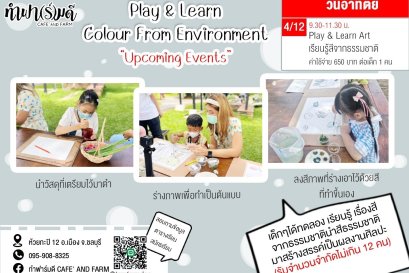 Play and Learn Colour From Environment 4 ธันวาคม 2565