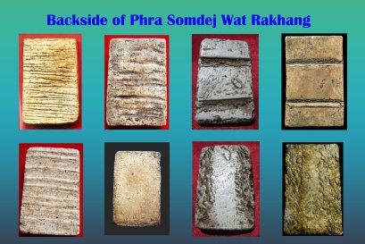 Natural Trace of Phra Somdej Wat Rakhang at Backside