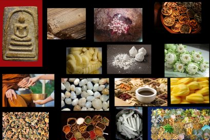 Physical composition of Phra Somdej Wat Rakhang