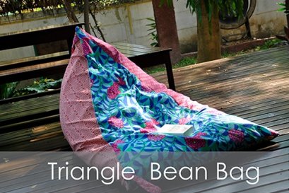 Triangle Bean Bag