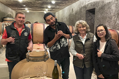 Wine Tasting at Domaine Ghislaine Bathod 16/05/2022