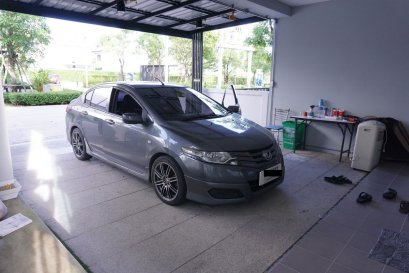 HONDA CITY ติดตั้งเครื่องเสียงรถยนต์ 2 din K2669 แอนดรอยด์แท้ ลื่นไหลต้องลอง