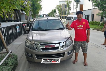 ISUZU DMAX ผลงานติดตั้งหน้าจอ 7 นิ้ว