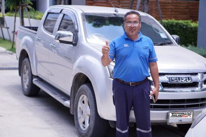 ISUZU DMAX ติดตั้งเครื่องเสียงรถยนต์ 2 din KEVLAR K-6945 Android แท้ ใหม่ Version 7.1.1