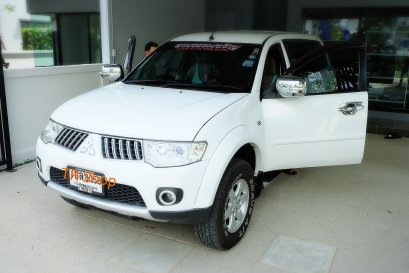 MITSUBISHI TRITON ติดตั้งเครื่องเสียง 2Din หน้าจอ 10.1 นิ้ว พร้อมกล้องหน้ารถ