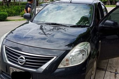 NISSAN ALMERA ติดตั้ง K-2669 เครื่องเสียงรถยนต์ 2 din Android แท้ ฟังชั่นครบ