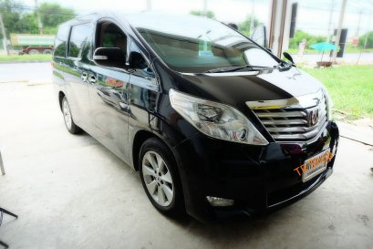 TOYOTA ALPHARD  ติดตั้งเครื่องเสียง 2Din SW-7002
