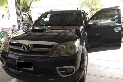 TOYOTA FORTUNER ติดตั้ง C-761 เครื่องเสียงรถยนต์ 2 din ราคาถูก ฟังชั่นครบ