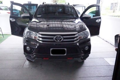 TOYOTA REVO ติดตั้ง จอ 10.1 นิ้ว  เครื่องเสียงรถยนต์ 2 din ใหญ่สะใจ