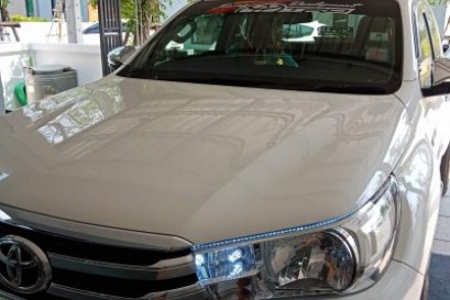 TOYOTA REVO ติดตั้งเครื่องเสียงติดรถยนต์ 2 din หน้าจอ 10.1 นิ้ว Android V6