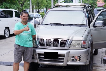 TOYOTA SPORTRIDER ติดตั้งเครื่องเสียงรถยนต์ 2 din XC-001