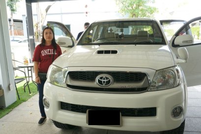 TOYOTA VIGO ติดตั้งเครื่องเสียงรถยนต์ 2 din Android แท้ 7 นิ้ว D6090A