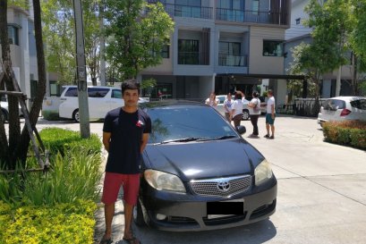 TOYOTA VIOS ติดตั้งเครื่องเสียงรถยนต์ 2 din X-CELL 169