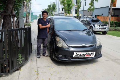 TOYOTA Wish ติดตั้ง HG-040 ตรงรุ่นโตโยต้า