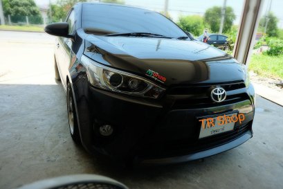 TOYOTA YARIS ติดตั้งเครื่องเสียง 2Din HG-040 ตรงรุ่นไม่ต้องตัดต่อสาย