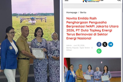 Novita Emilda Receives the IWAPI 2026 Outstanding Entrepreneur Award, Strengthening FLY.INC's Industrial Drone Innovation