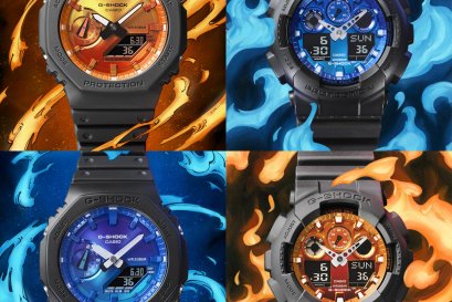 #GShockNew G-Shock Flame Inside Series เตรียมเปิดตัวในญี่ปุ่นเดือนพฤศจิกายนนี้