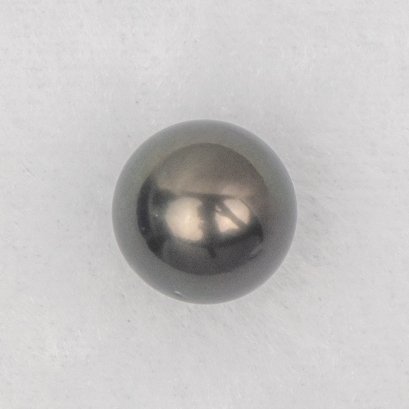 ไข่มุกเม็ดร่วง สีดำ ขนาด 13.5 mm. ยก Lot (จำนวน 1 เม็ด) / 31.7.65