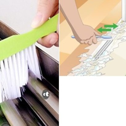 การทำความสะอาดประตูหน้าต่าง