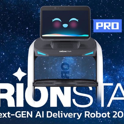 หุ่นยนต์เสิร์ฟอาหาร Orionstar Robot pro