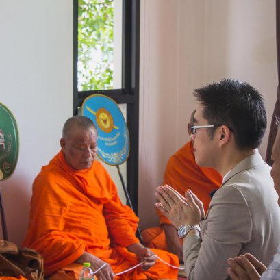 งานทำบุญเปิดบริษัทใหม่ ATGenes Home