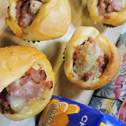 ขนมปังแฮมหมูหยองมาโย