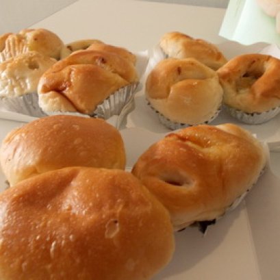 ขนมปังสังขยาย่านสีลม