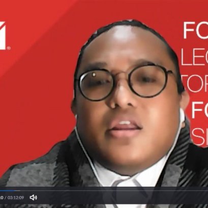 One of the speakers in the BNI Grow Chapter Event