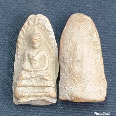 พระรอดปางสมาธิเนื้อดิน